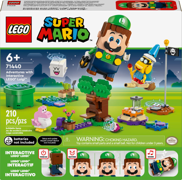 SUPER MARIO Interactive Adventures with LUIGI 71440