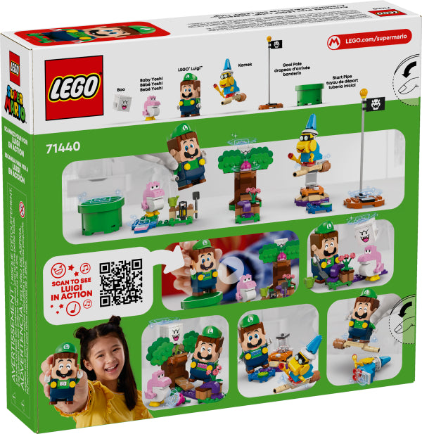 SUPER MARIO Aventuras interactivas con LUIGI 71440