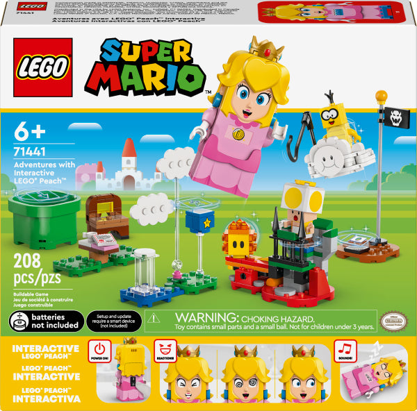 SUPER MARIO Interactive Adventures with PEACH 71441