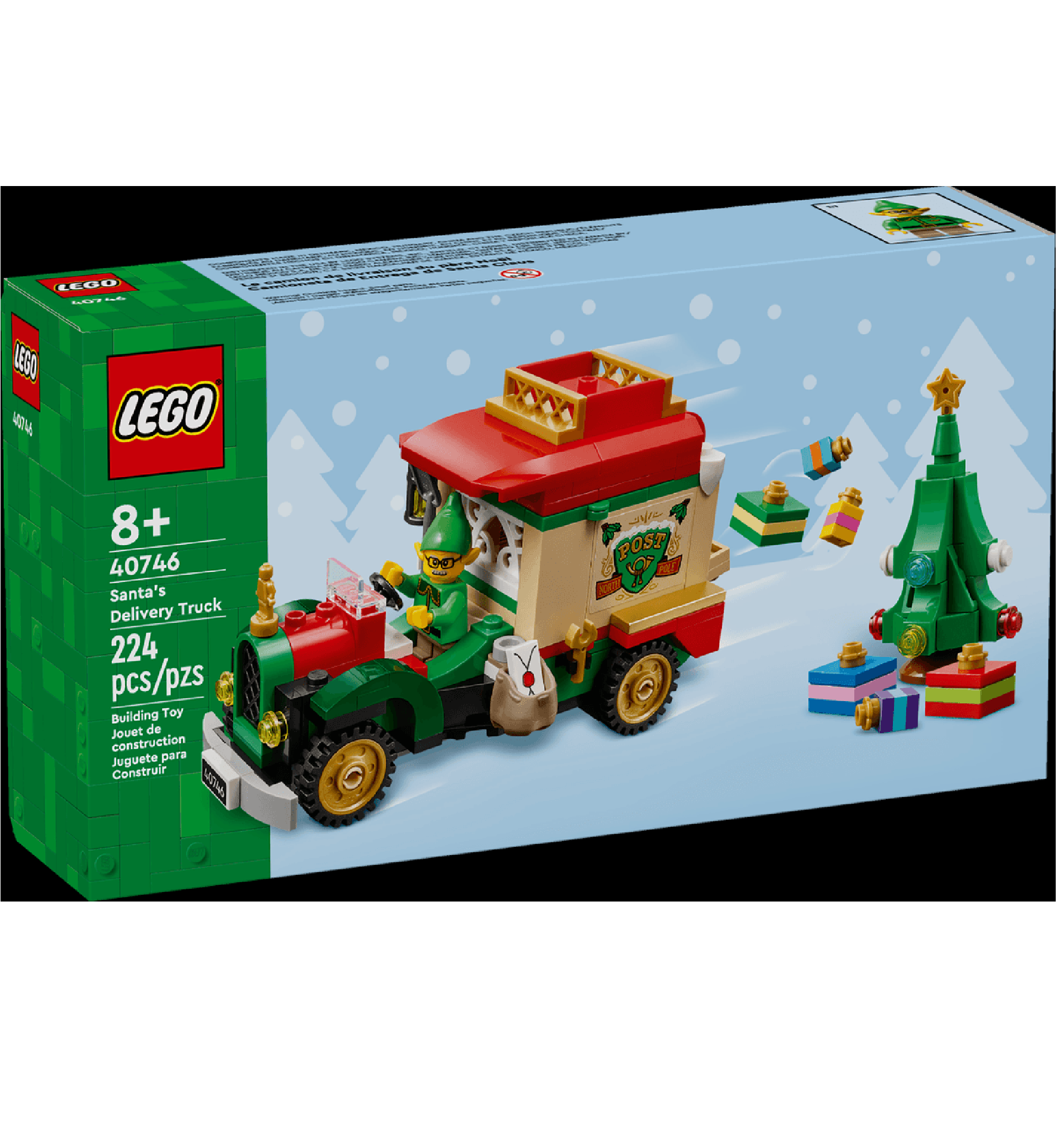 CAMIÓN DE REPARTO DE PAPÁ NOEL