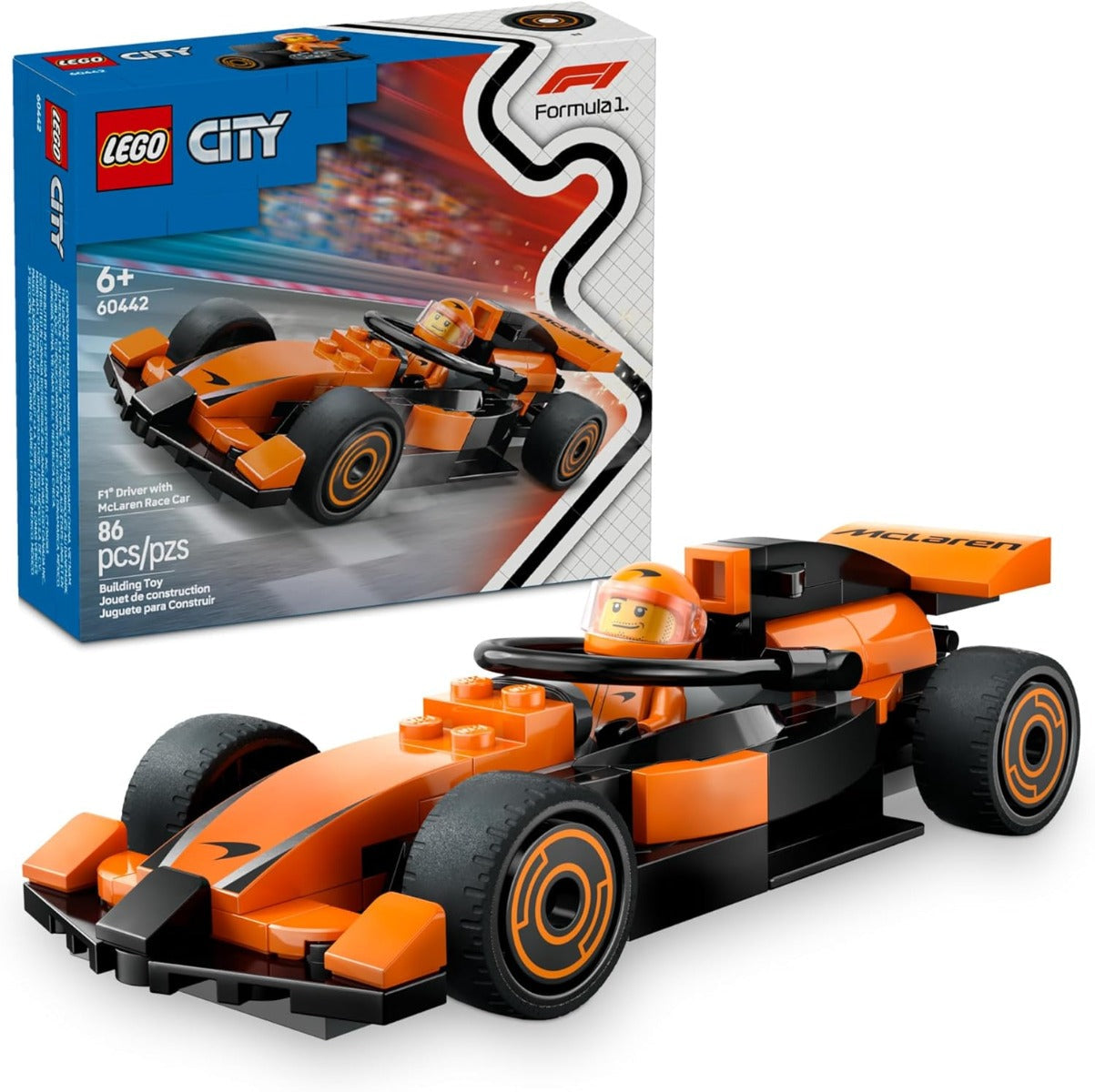 CITY F1 PILOTO CON COCHE MCLAREN 60442