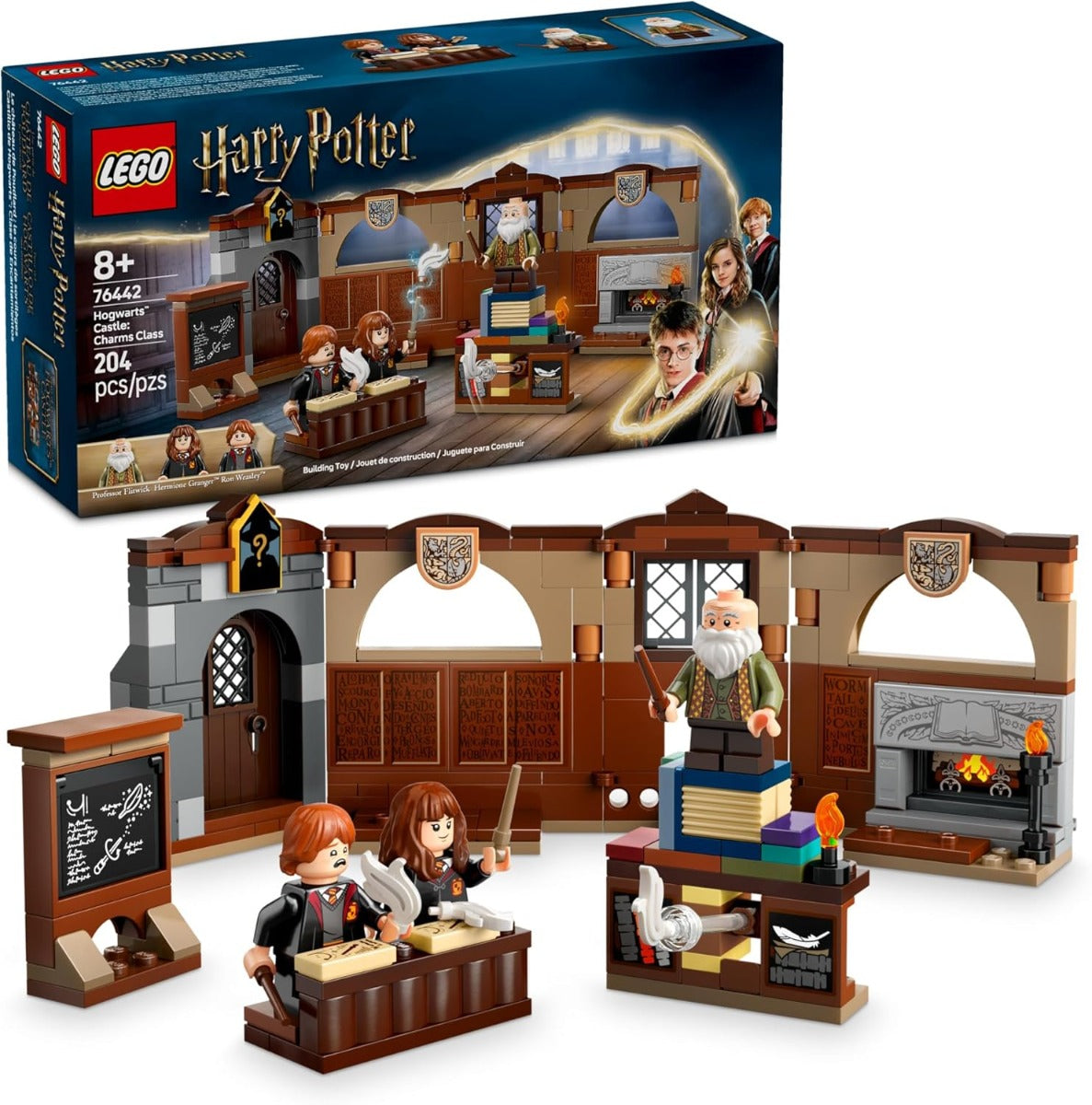 HARRY POTTER CASTILLO DE HOGWARTS  CLASE DE ENCANTAMIENTOS 76442