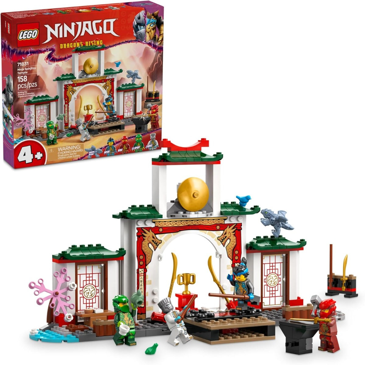 NINJAGO TEMPLO NINJA DEL SPINJITZU 71831