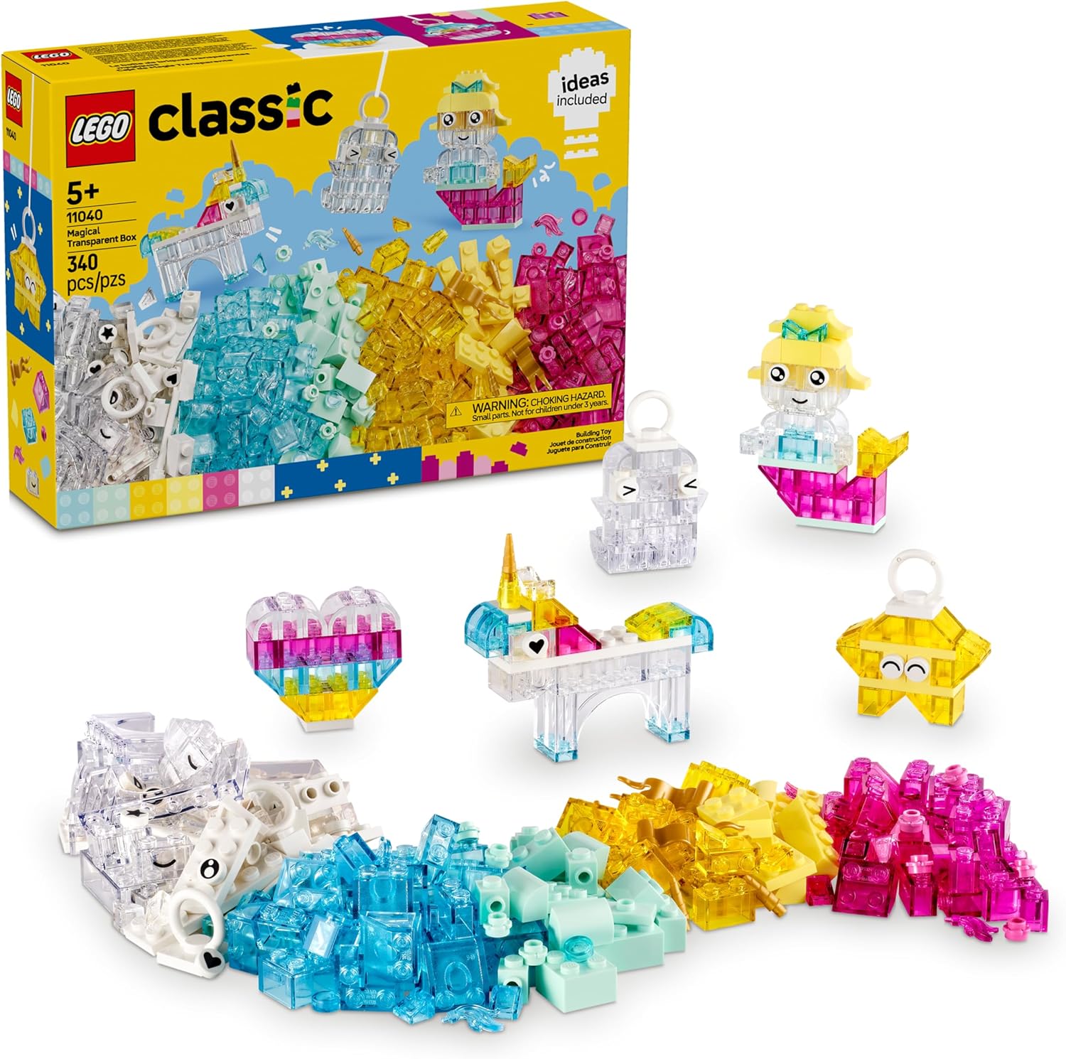 LEGO Classic Caja de Magia Transparente 11040