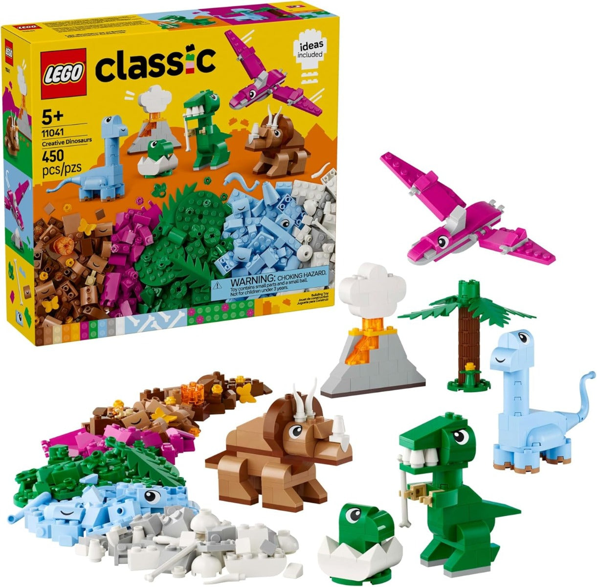 LEGO CLASSIC DINOSAURIOS CREATIVOS 11041