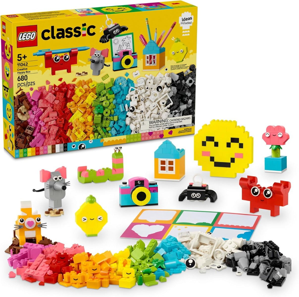 LEGO CLASSIC CAJA FELIZ CREATIVA 11042