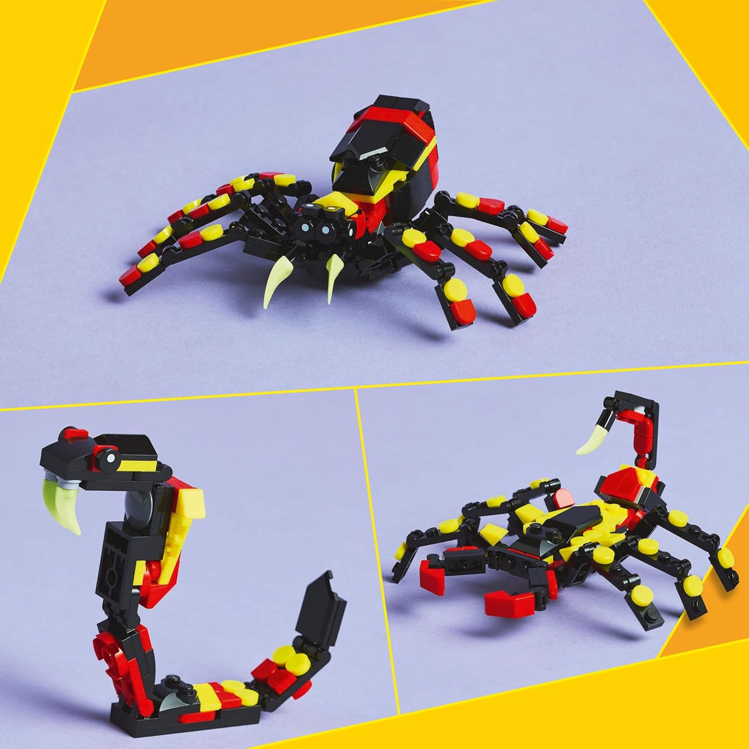 LEGO® Creator 3en1 Fauna Salvaje: Araña Misteriosa 31159