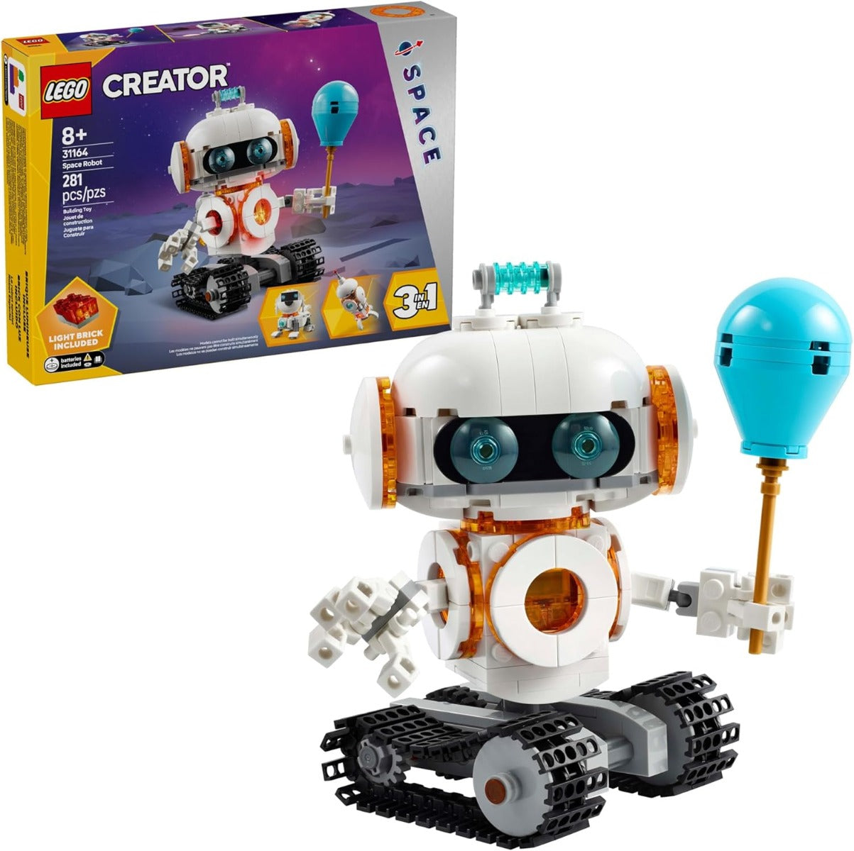 CREATOR 3 EN 1 ROBOT ESPACIAL 31164