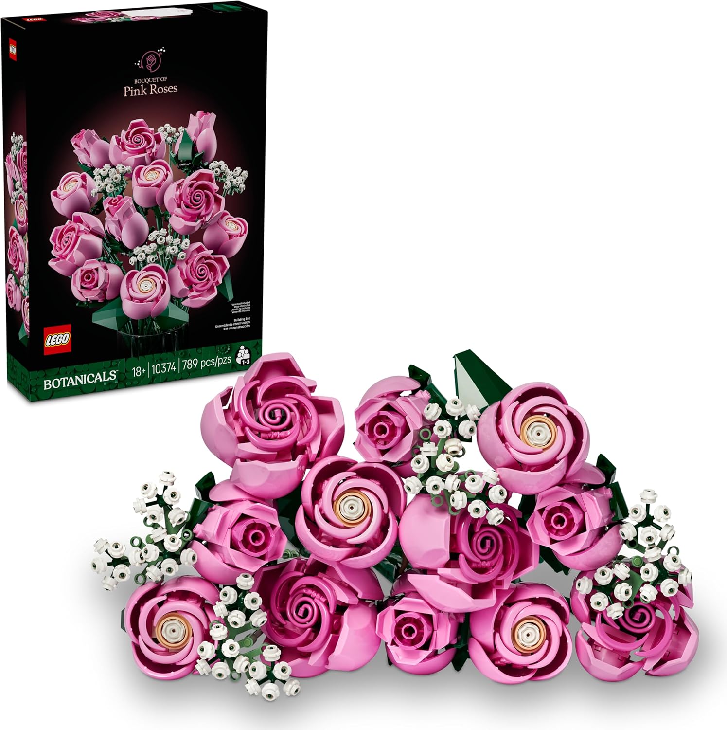 BOTANICA RAMO DE ROSAS ROSADAS 10374