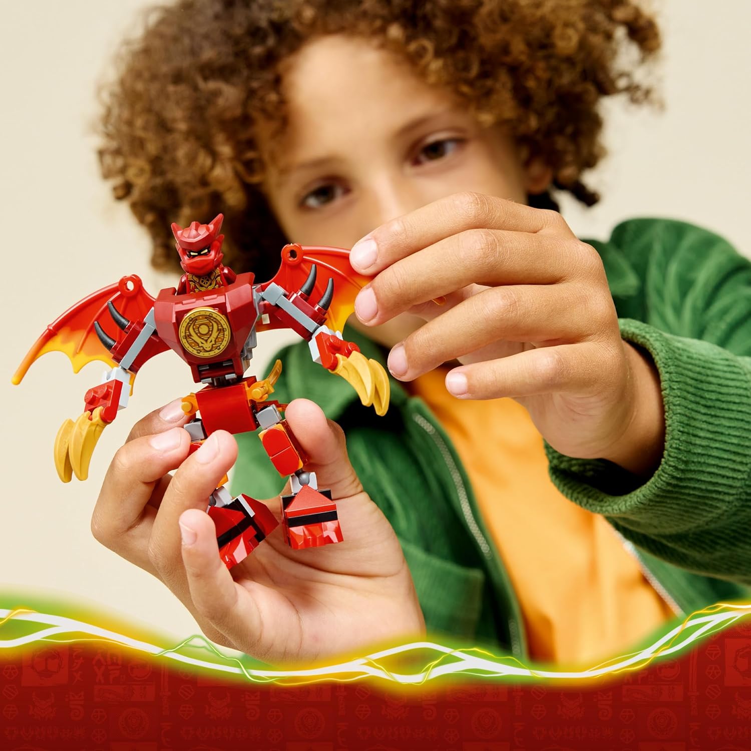 NINJAGO PACK DE COMBATE: MECA DRAGÓN DE KAI 71851