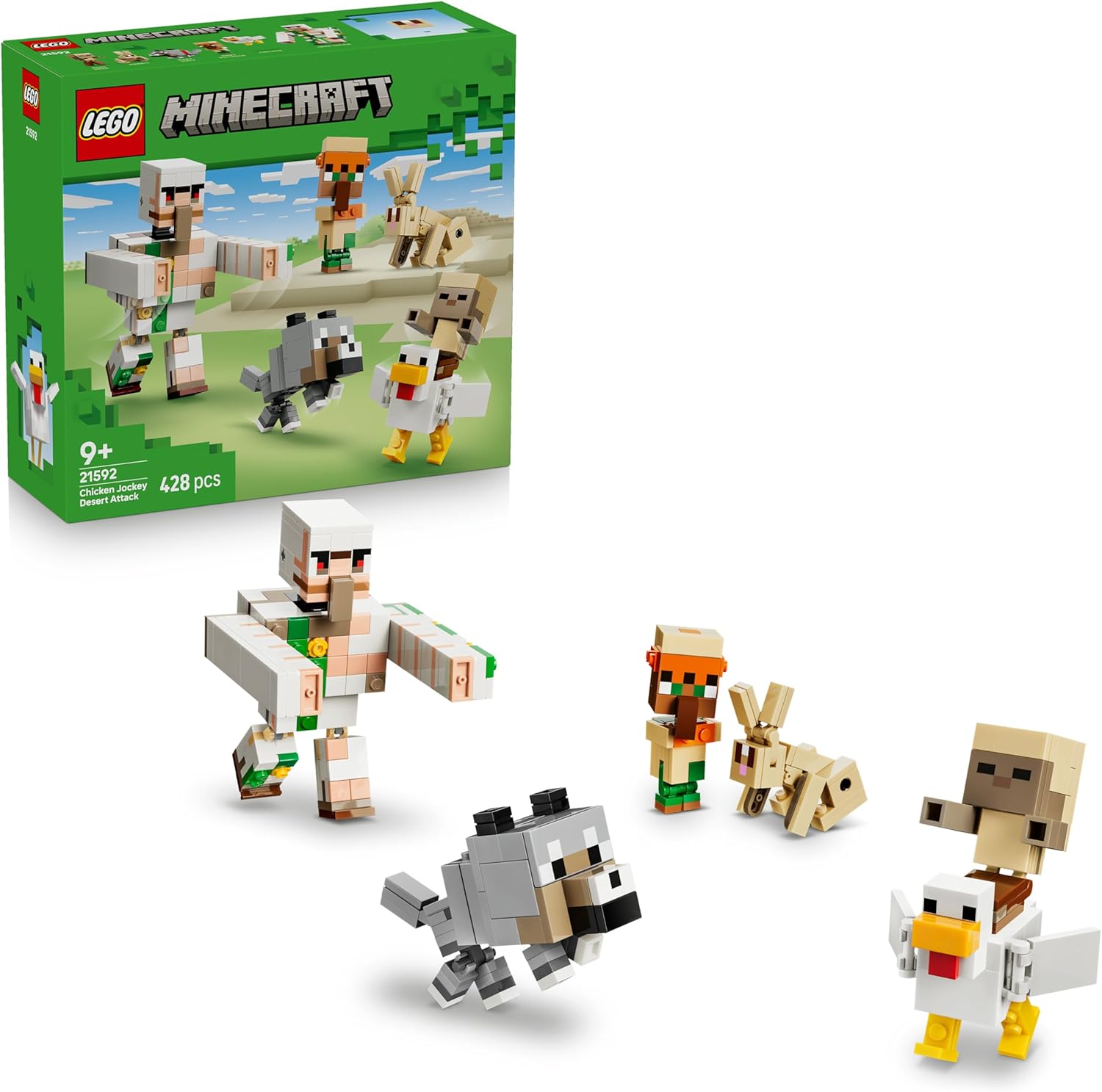 MINECRAFT ATAQUE DEL JINETE AVÍCOLA EN EL DESIERTO 21592