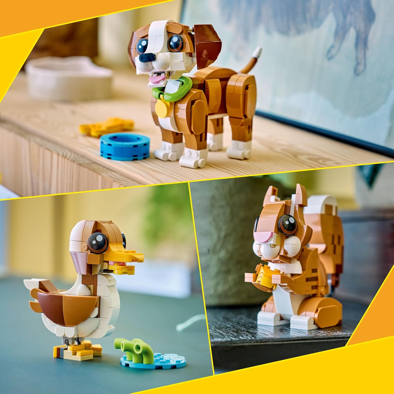 CREATOR SIMPÁTICOS ANIMALES: CACHORRO JUGUETÓN 31382