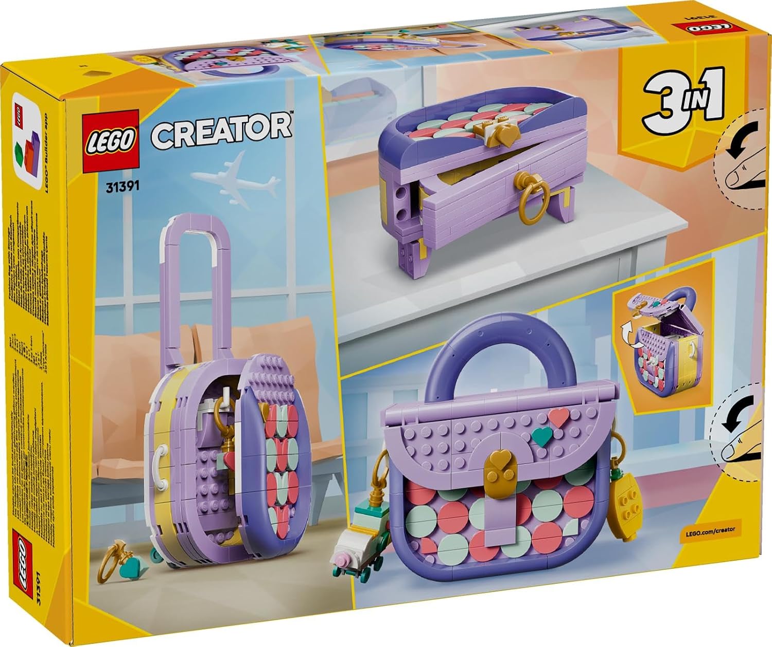CREATOR BOLSO DE DISEÑO ARTÍSTICO CON COMPARTIMENTO 31391