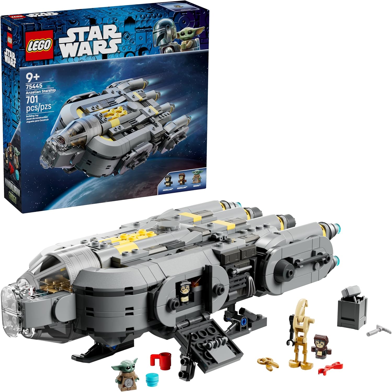 STAR WARS NAVE ESTELAR ANZELLANA 75445