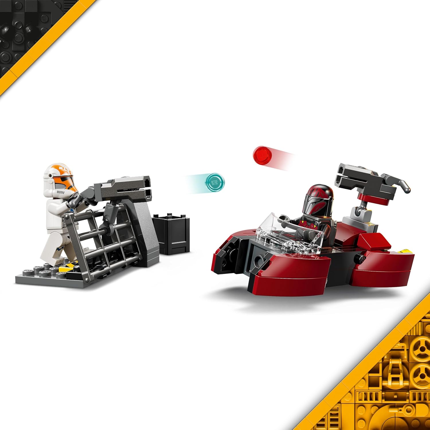 STAR WARS PACK DE COMBATE: ASEDIO DE MANDALORE 75449