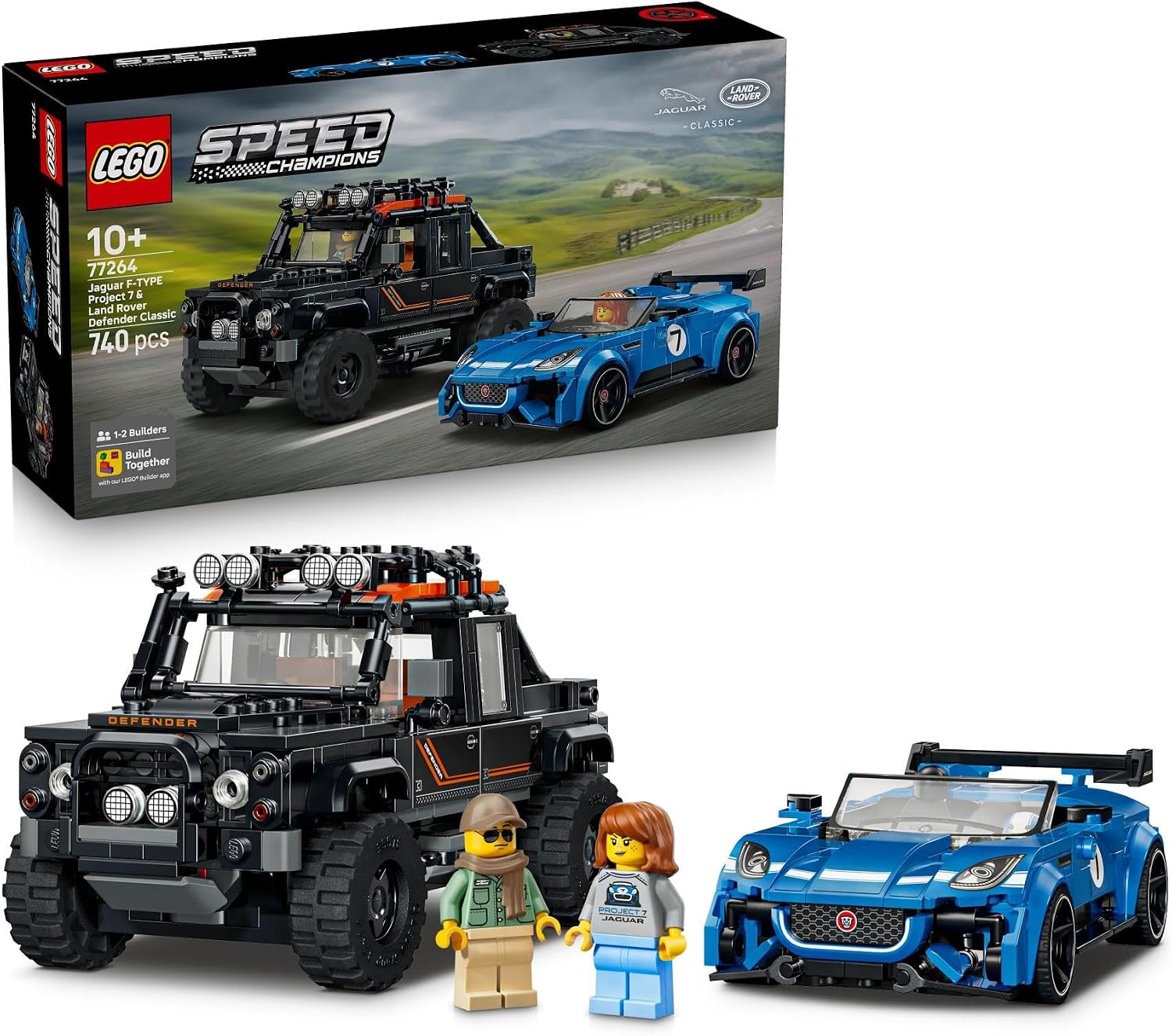 SPEED CHAMPION JAGUAR PROJECT 7 Y LAND ROVER DEFENDER 77264