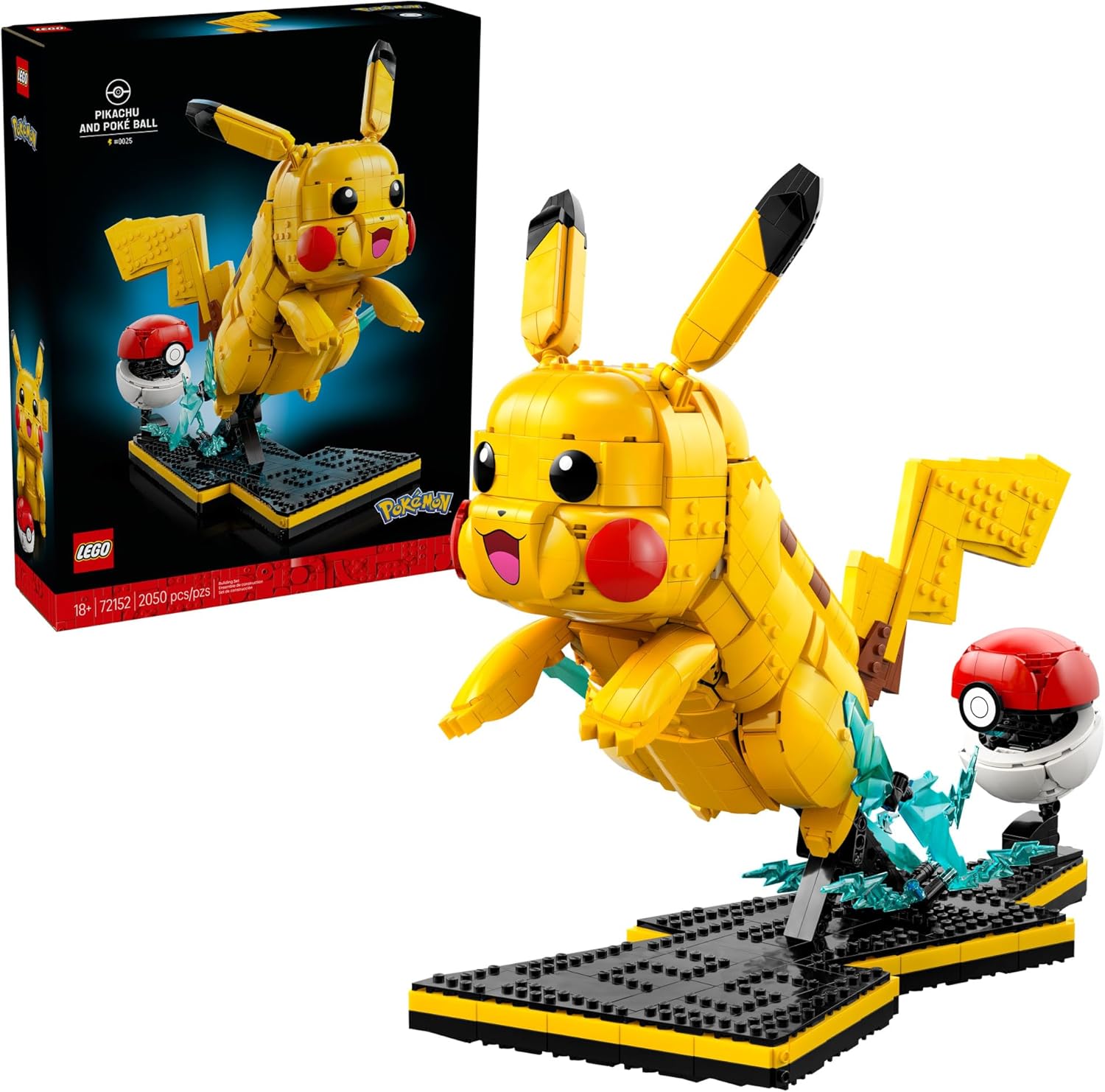 POKEMON PIKACHU Y POKÉ BALL 72152