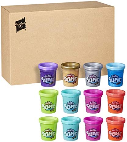 Play-Doh Slime HydroGlitz 12 Metallic Colors