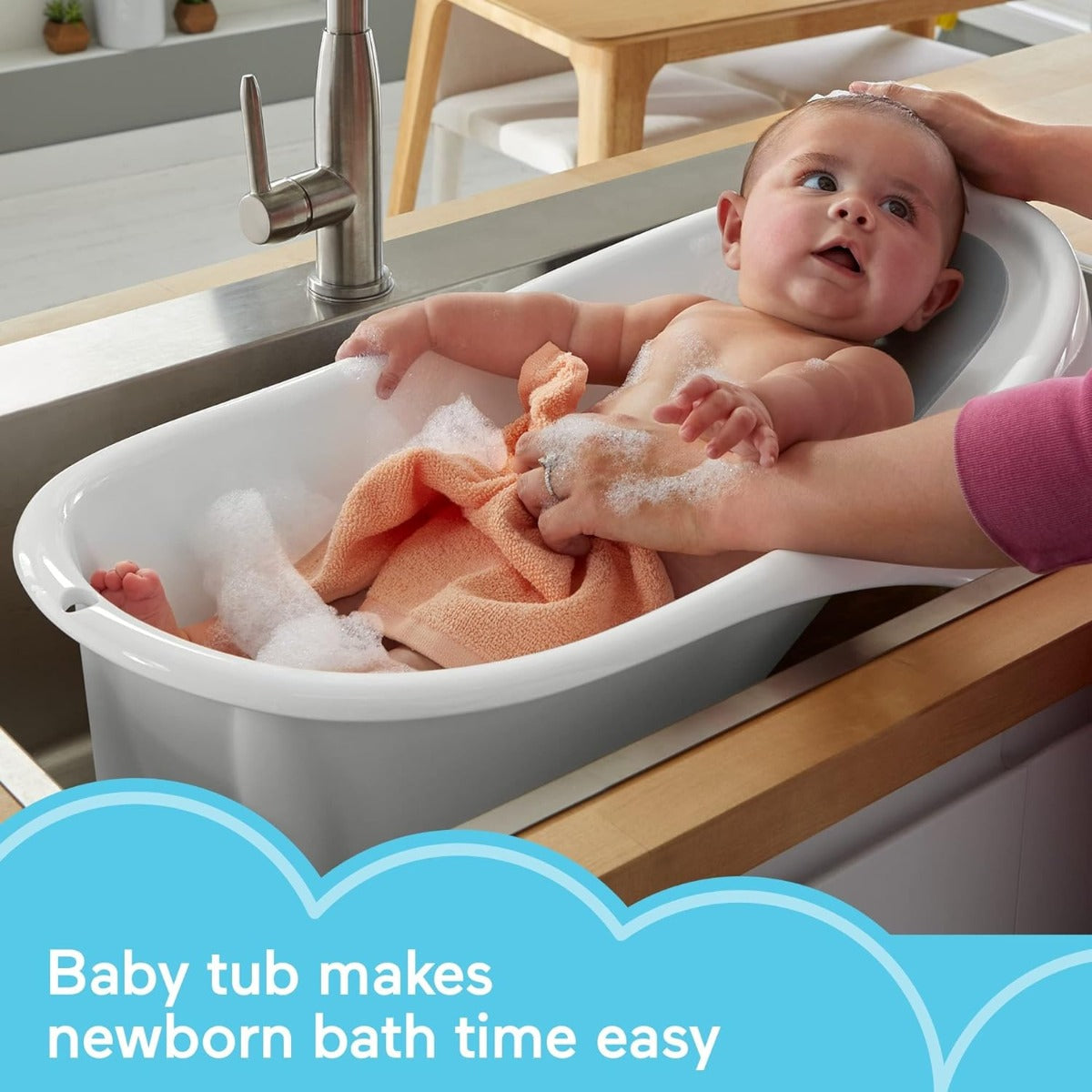 FP BABY BATH WITH HEAD AND BACK SUPPORT HDB52