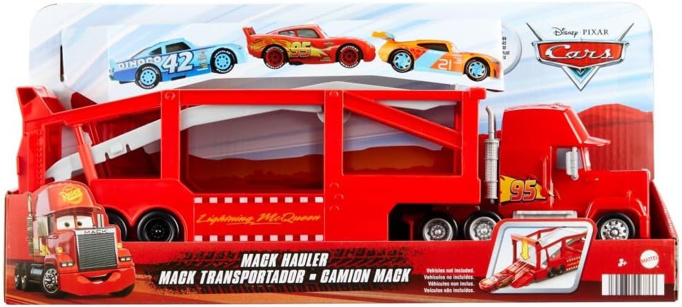 CARS DE DISNEY Y PIXAR VEHÍCULO REMOLQUE DE MACK  HDN03