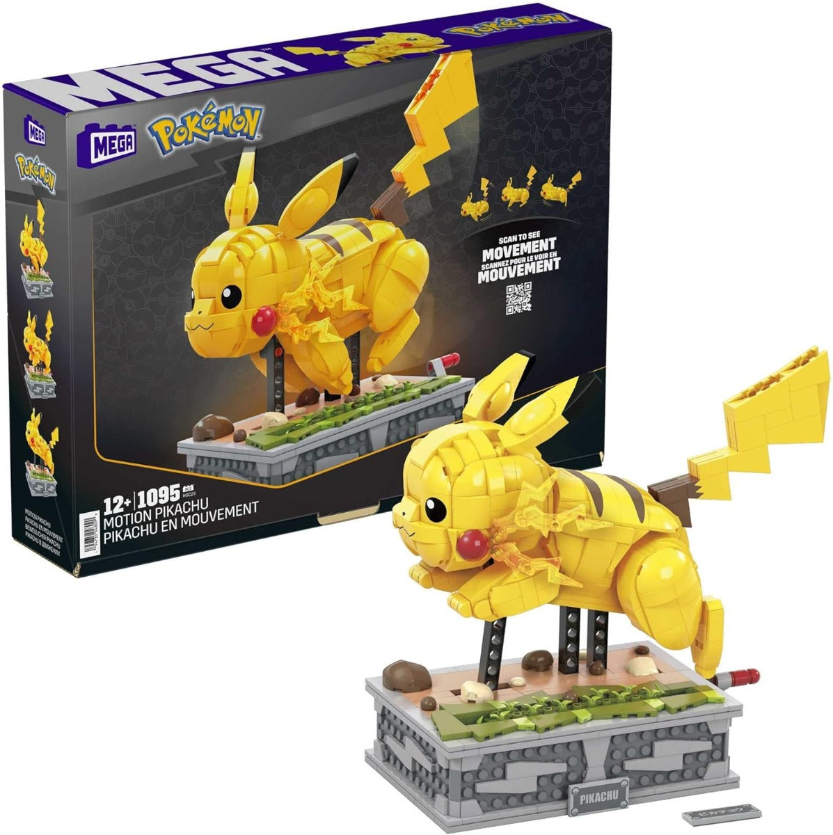 Mega Construx, Pokémon Kit de Construcción, Collector Pikachu HGC23