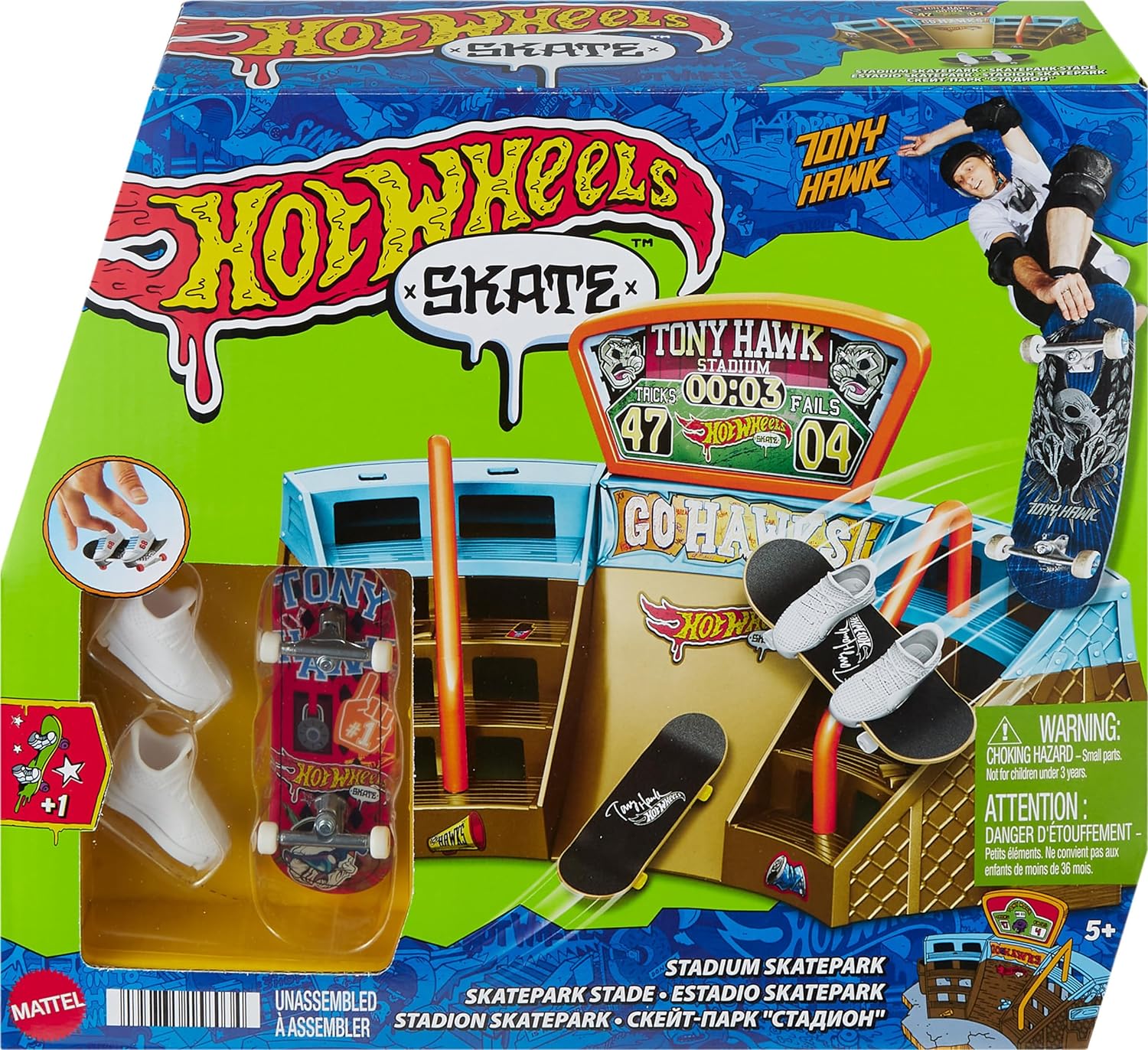 Hw Action Sport Skate Park Para Fingerboard Hgt91