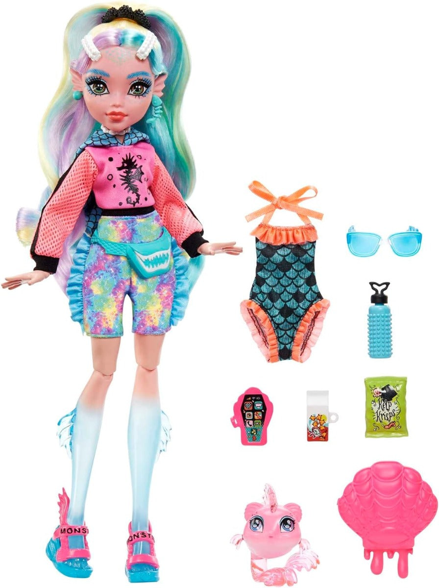 Monster High Lagoona with accessories HHK55