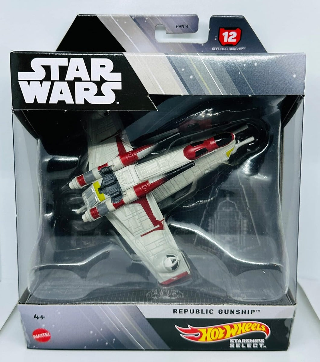 Hot Wheels Star Wars Starships Select Republic Gunship