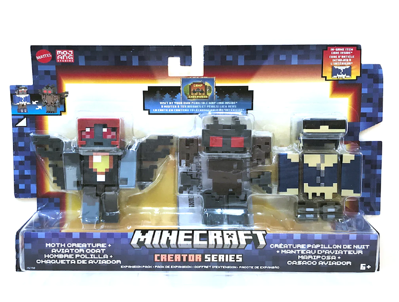 Minecraft Creator Action Figure Interchangeable Accessory Pack HJG79