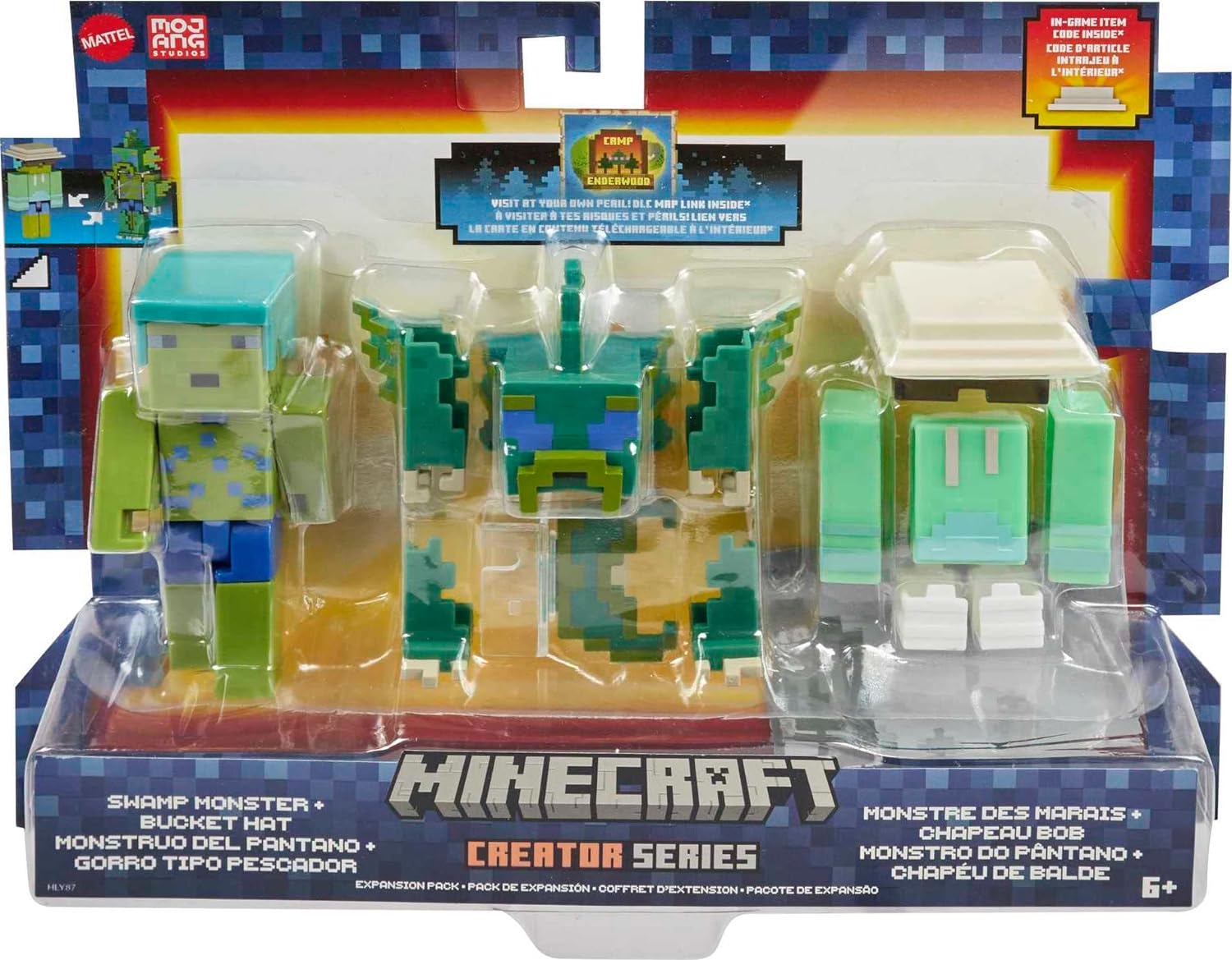 Minecraft Creator Action Figure Interchangeable Accessory Pack HJG79