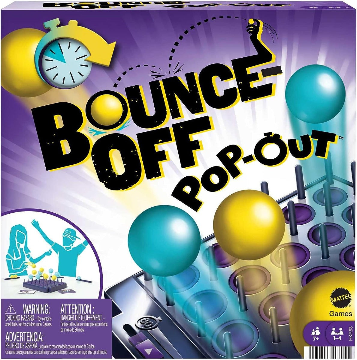 Bounce Off Pop Out Board Game