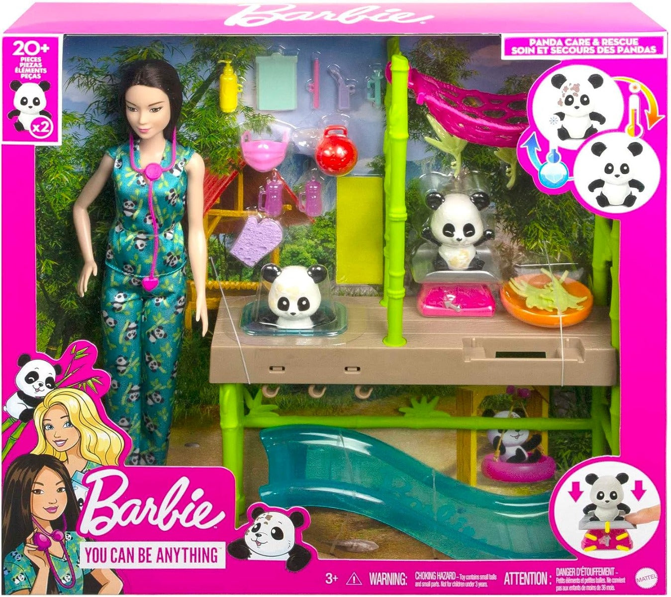 Barbie Careers Panda Caregiver HKT77