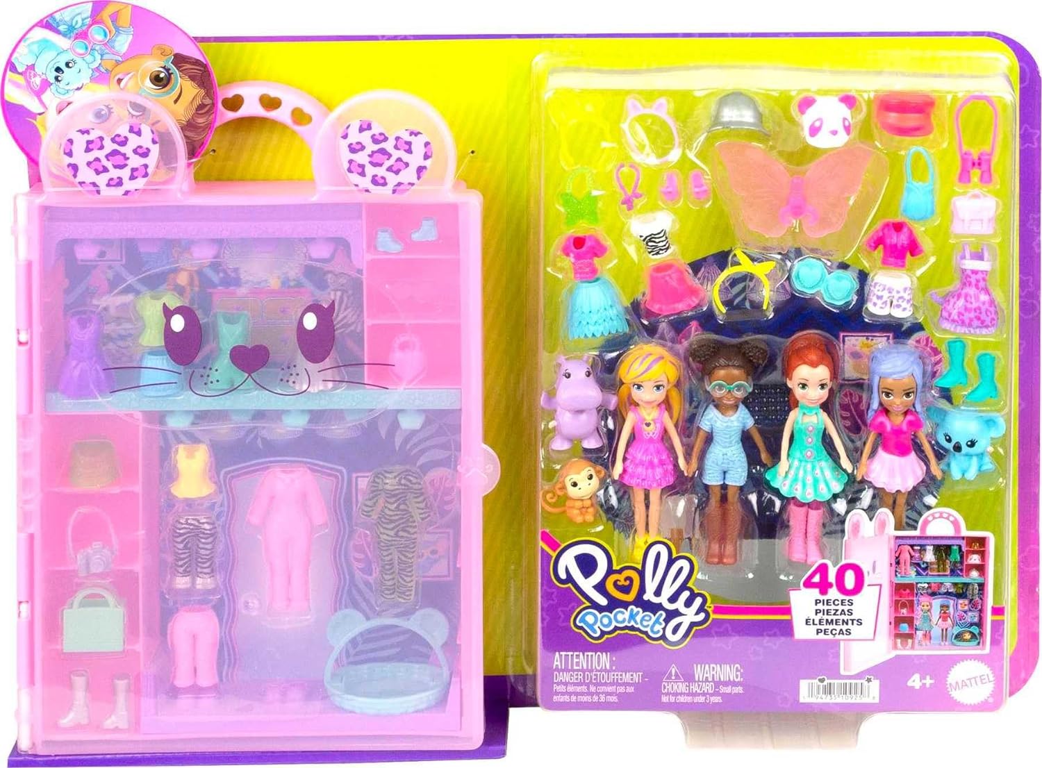 Polly Pocket Super Animal Closet HKW11