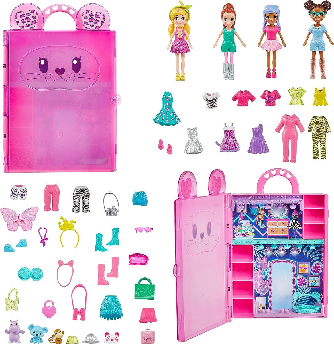 Polly Pocket Super Animal Closet HKW11