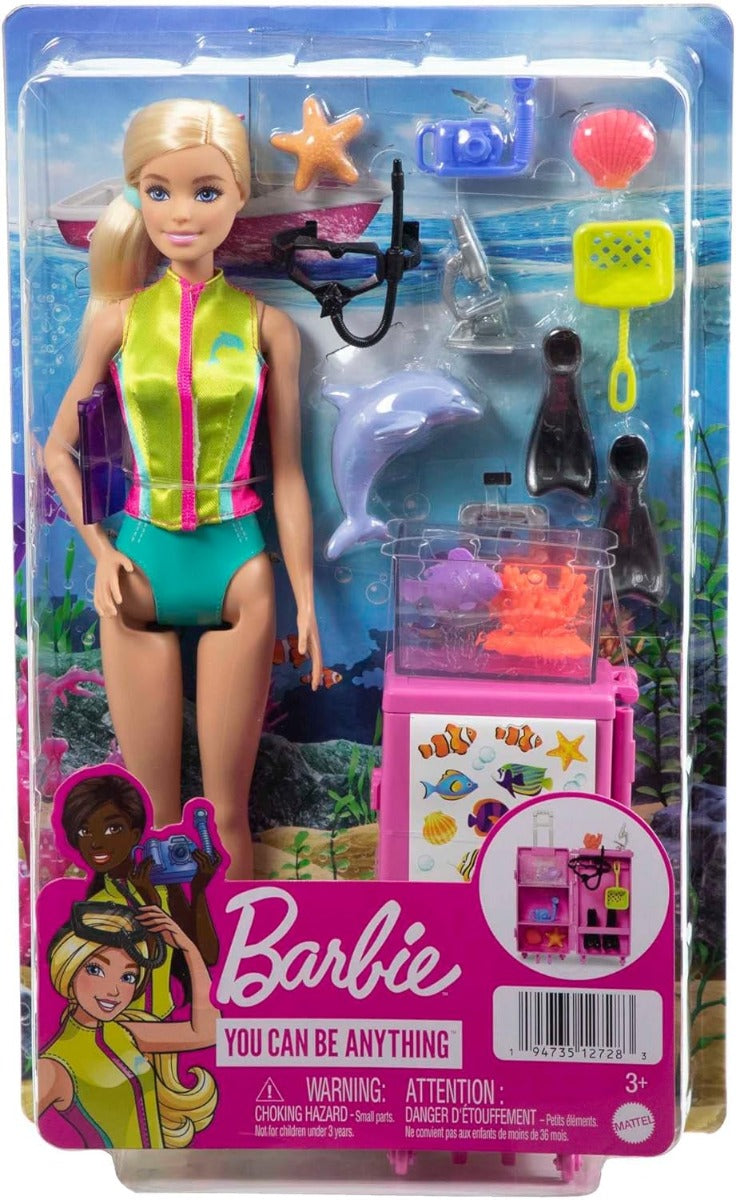 Barbie Professions Marine Biologist Play Set