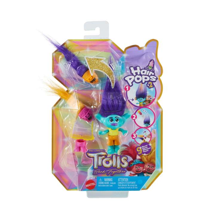 Trolls Doll Hair Pops Branch