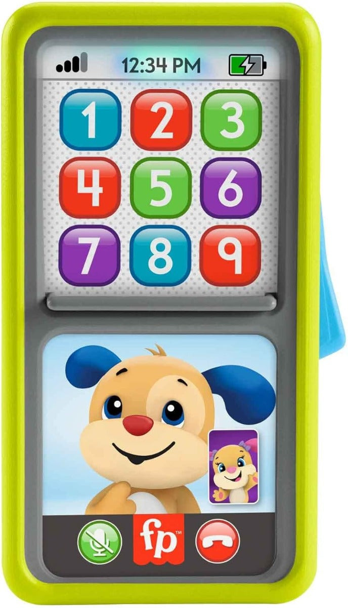 Fisher-Price Laugh &amp; Learn Deluxe Learning Smartphone Green