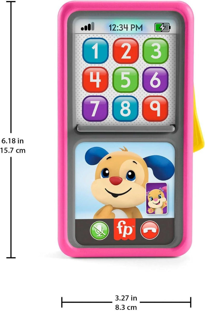 Fisher-Price Laugh &amp; Learn Deluxe Learning Smartphone Pink