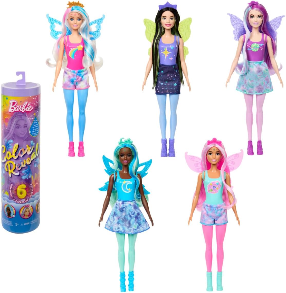 Barbie Color Reveal Rainbow Galaxy Doll