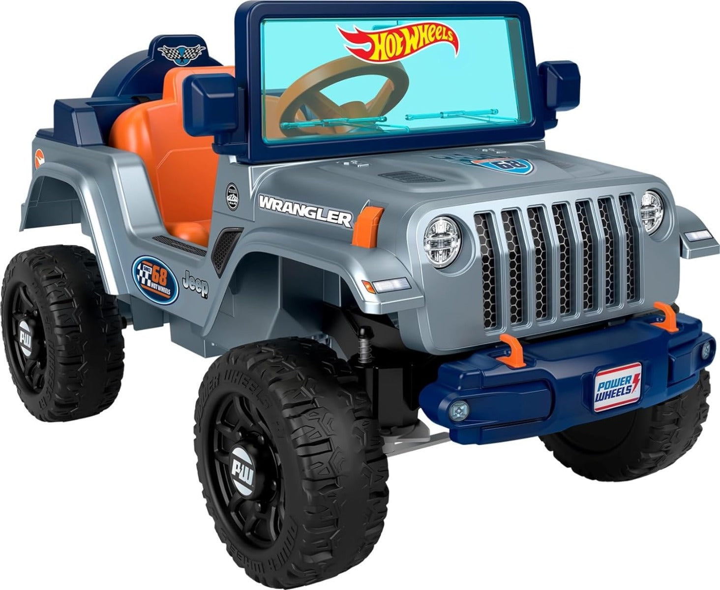 Fisher-Price Power Wheels Vehículo Montable Hot Wheels Jeep HPP71