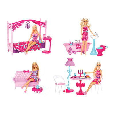 Barbie Furniture and Doll Assortment