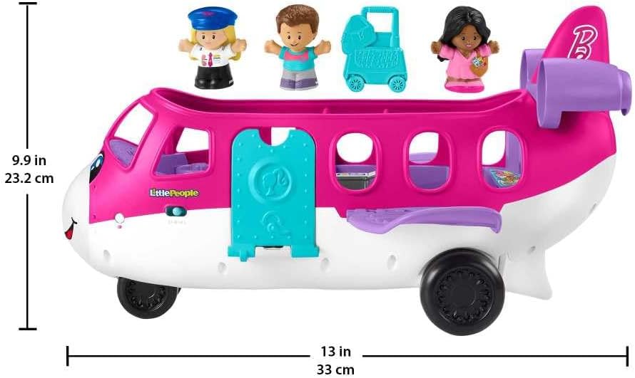 FP LITTLE PEOPLE BARBIE DREAM PLANE HRC36