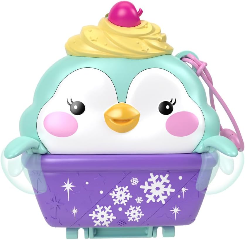 Polly Pocket Snow Penguin Pencil Case HRD34