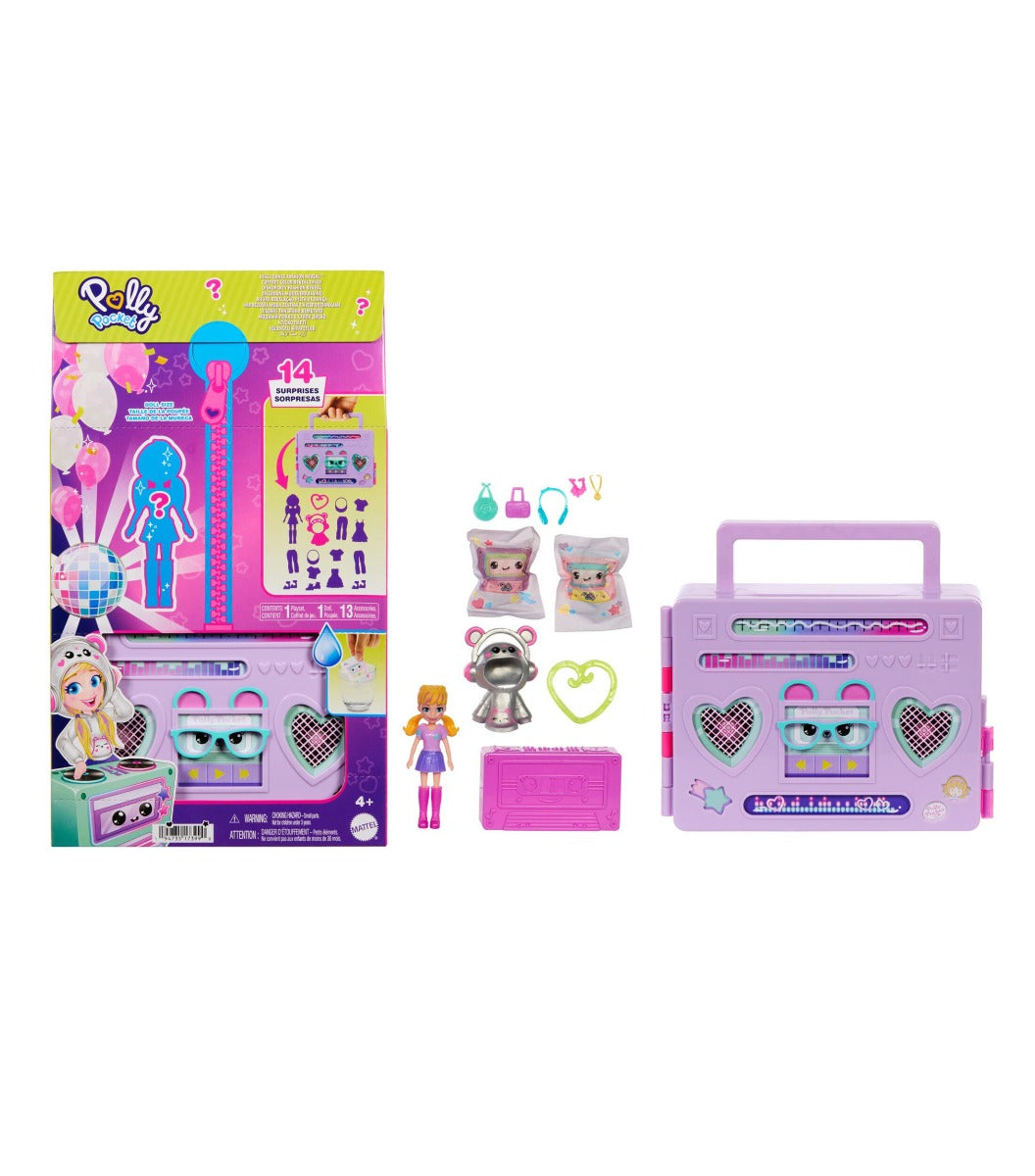 Polly Pocket Disco Party Fashion Reveal HRD65