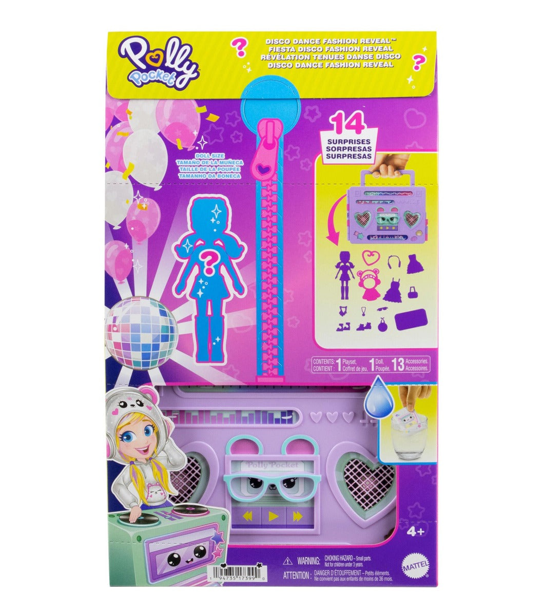 Polly Pocket Disco Party Fashion Reveal HRD65