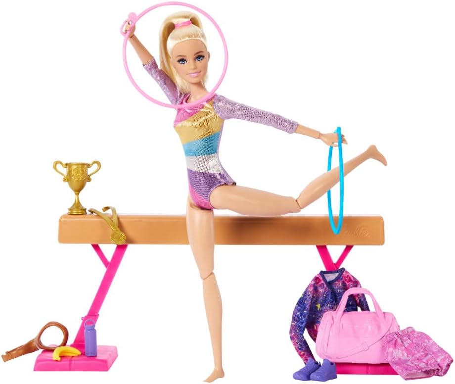 Barbie Professions Gymnast Blonde Hair HRG52