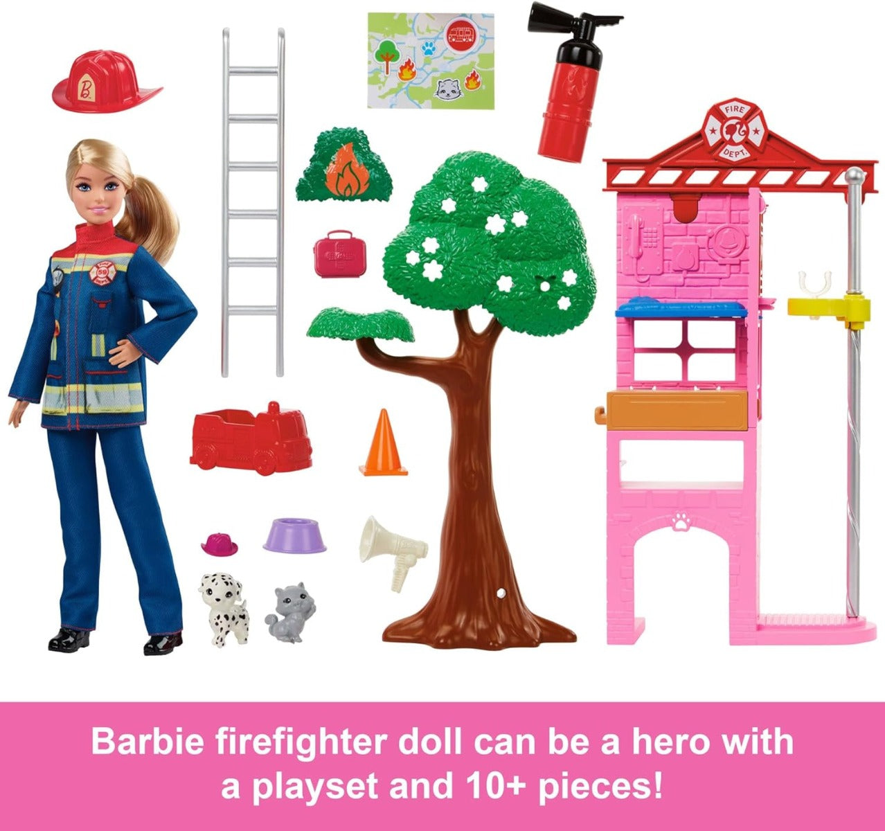 Barbie Careers Firefighter to the Rescue HRG55