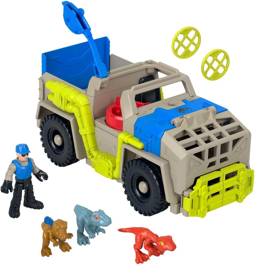 F-P Imaginext Jurassic World Rastreadora de Dinosaurios HRK69