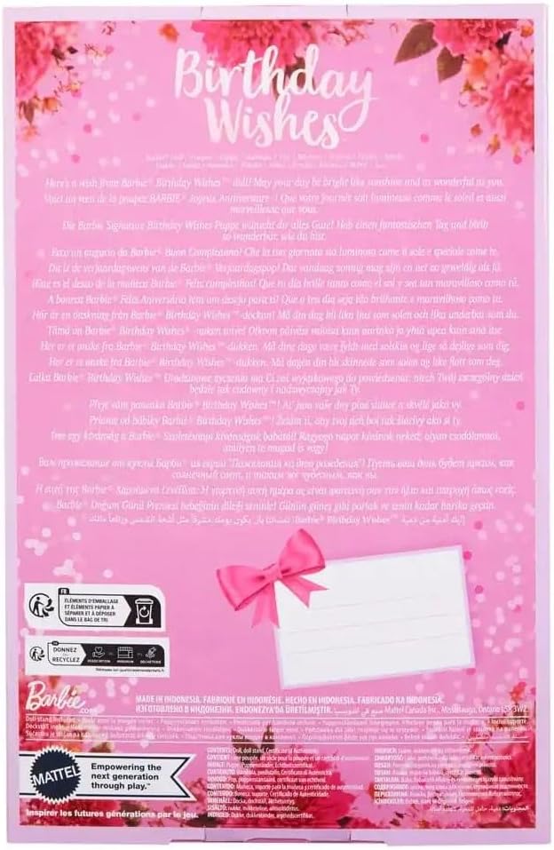 Barbie Signature Birthday Wishes HRM54