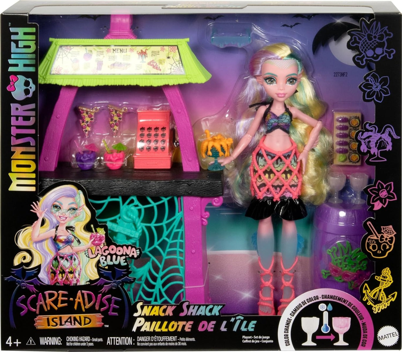 Monster High Island of Terror Monster Snacks HRP70